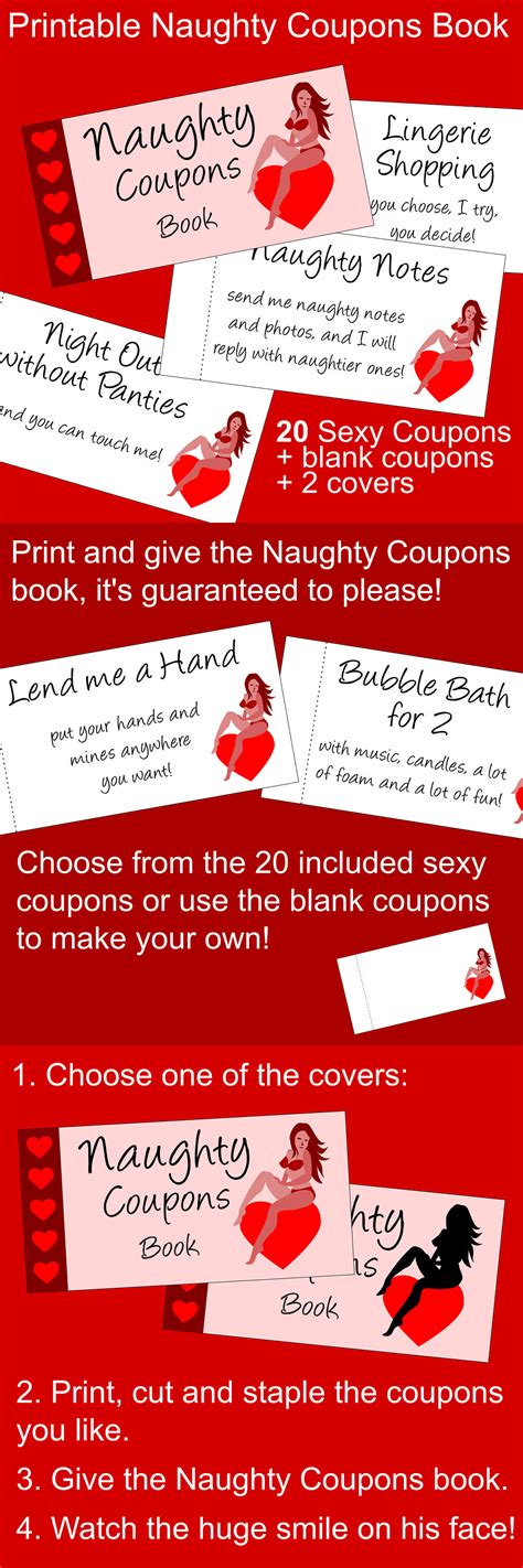 Cheap valentines gifts for him. Valentine's Day Gift for Him: Sexy Printable Naughty ...