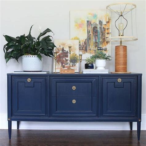 Dark Blue Console Table Dark Rustic Console Table With Drawers And A