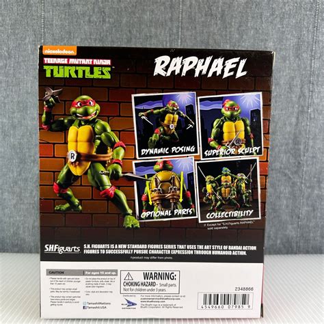 Sh Figuarts Teenage Mutant Ninja Turtles Raphael Action Figure Bandai
