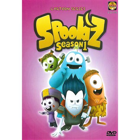 Spookiz Season 1 Dvd Cartoon Series Shopee Malaysia