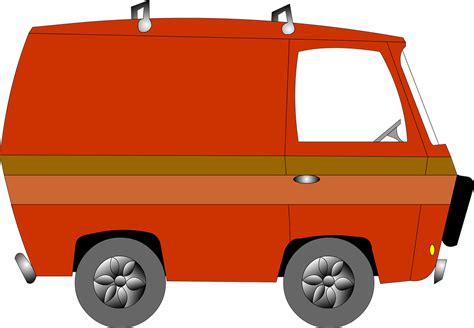 Download Car Cartoon Png Cartoon Clip Art Van Clipartkey