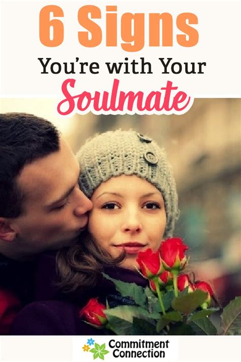6 Signs Youre With Your Soulmate In 2020 Soulmate Relationship
