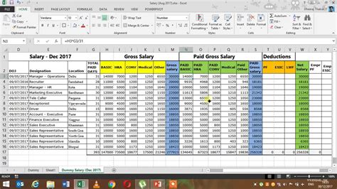 Excel Payroll Calculator Excel Templates