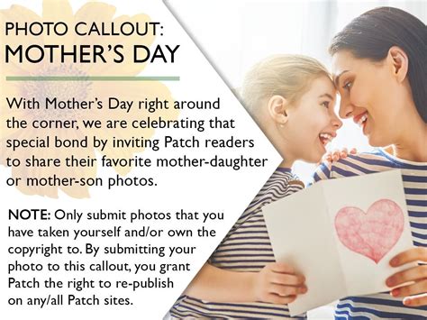 Surprise Your Mom This Mothers Day By Sharing Your Pics On Patch Across Illinois Il Patch