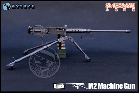 Zy Toys 16 Accessories M2 Heavy Barrel Machine Gun Black