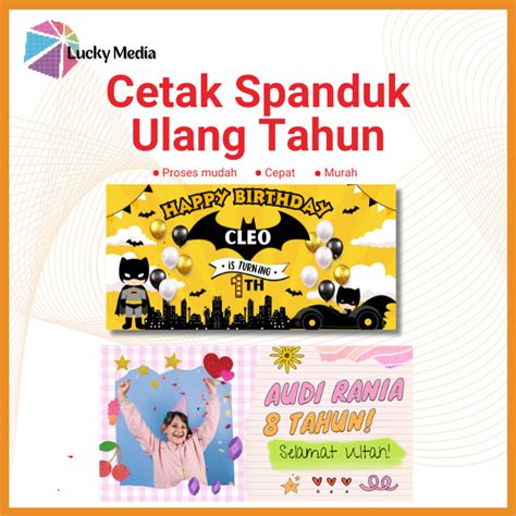 Jual Cetak Spanduk Banner Ulang Tahun Hut Ri Tahun Kemerdekaan