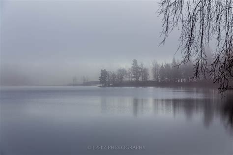 Wallpaper Mist Sweden Fog Canon Lake Landscape Nature 5426x3617