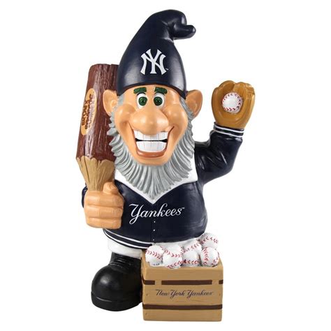 Forever Collectibles New York Yankees Mlb Caricature Garden Gnome