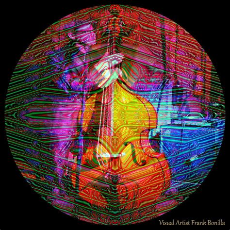 Trippy Music Digital Art By Frank Bonilla Fine Art America