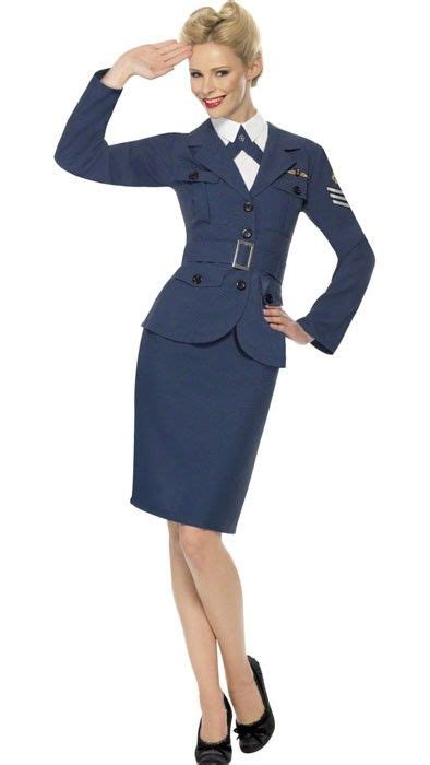 1940s Womens Air Force Captain Costume Military