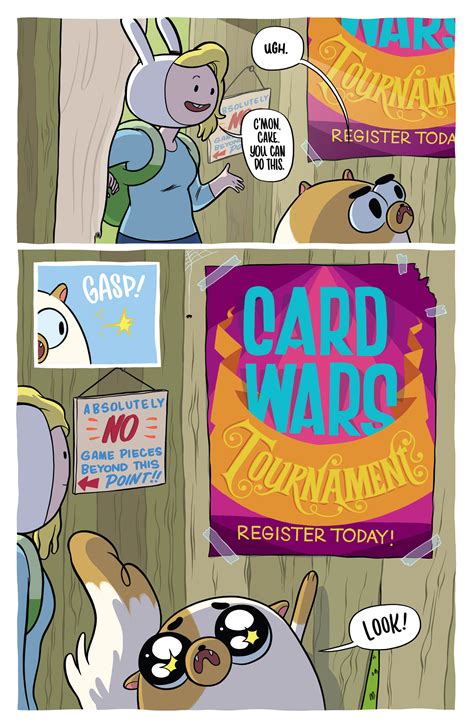 Adventure Time With Fionna And Cake Card Wars 01 Of 06 2015 Read
