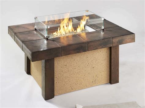 You are sure to enjoy relaxing times outdoors with this functional patio table from the outdoor furniture collection. Outdoor Greatroom Rivers Edge Chat Height Gas Fire Pit ...