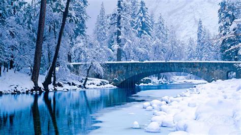 Yosemite Bridge Bing Wallpaper Download