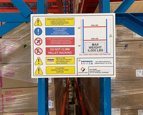 Pallet Rack Beam Capacity Labels The Best Picture Of Beam