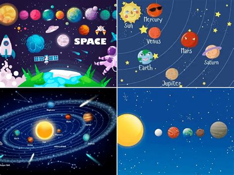 Hemos perparado un pack de material educativo para en estas dos fichas para niños del sistema solar para primaria. Dibujos del sistema solar para niños - Manualidades.es