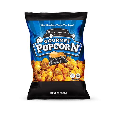 Caramel And Cheddar Cheese Popcorn Mix Small Grab And Go 22 Oz Bag