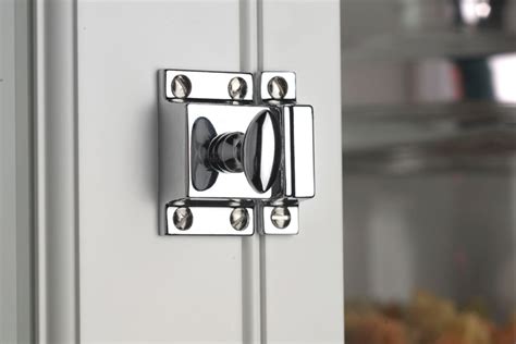 There are also ball latch, elbow latch, and other types to choose from. Kitchen Image - Kitchen & Bathroom Design Center