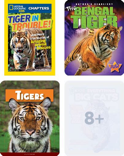 Tigers Childrens Book Collection Discover Epic Childrens Books