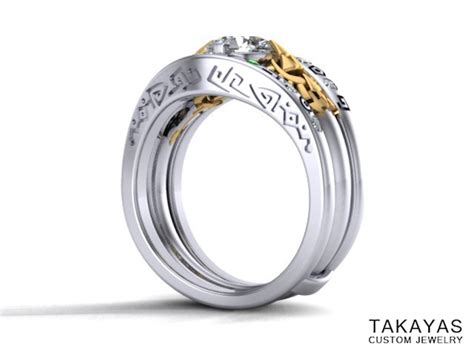 Check spelling or type a new query. Gate of Time Inspired Legend of Zelda Wedding Ring ...