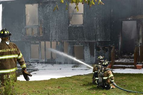Fire Crews Knock Down Two Alarm Blaze In Middlefield