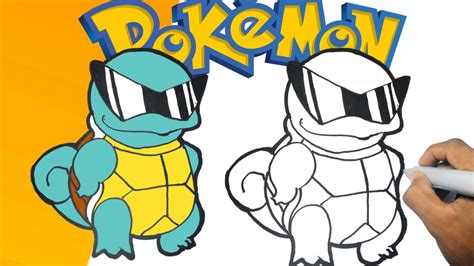 Como Dibujar A Squirtle Pokemon Paso A Paso How To Draw Squirtle