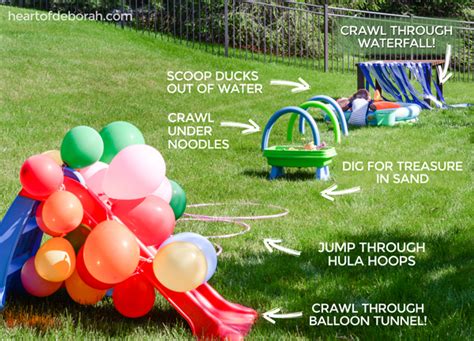 15 Simple Obstacle Courses For Kids During The Summertime