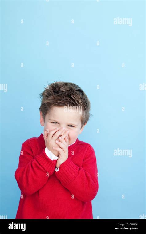 Little Boy Laughing Stock Photo Alamy