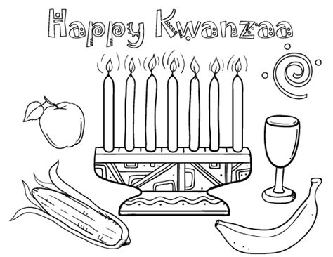 Karenga created the celebration of kwanzaa he wanted to reflect the best qualities and characteristics of the first fruit or harvest festivals that were celebrated throughout africa. Kwanzaa 7 Principles Coloring Pages - Kidsuki