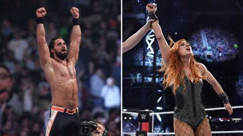 Becky Lynch Y Seth Rollins Se Coronan En El Royal Rumble 2019