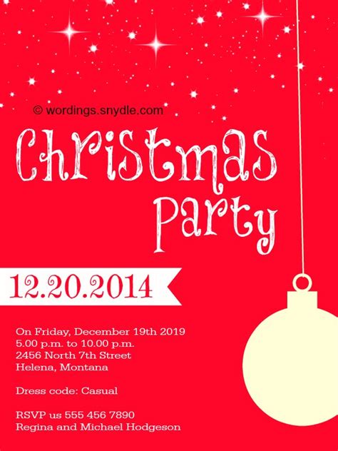 While your invite might be written in english, there's a unique indian style in which we word our wedding cards. Search Results for "Cheistmas Party Wordings" - Calendar 2015