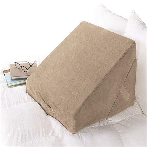 Is an american chain of domestic merchandise retail stores. Buy Brookstone® 4-in-1 Bed Wedge Pillow from Bed Bath & Beyond