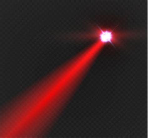 Premium Vector Abstract Red Laser Beam Transparent Isolated On Black