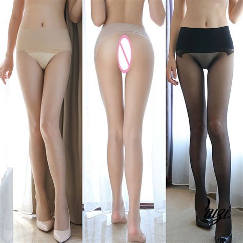 Seamless 360 Degree Crotch Silken Sheers Girl Ultra Thin Any Cut