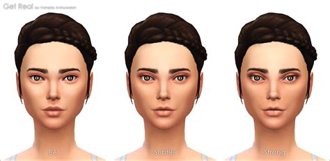 Mod The Sims Get Real Face Overlay