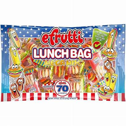 Gummy Candy Lunch Bag Mix Mega 70ct
