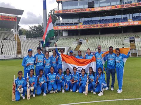 “historic and inspiring performance” president congratulates indian women s blind cricket team
