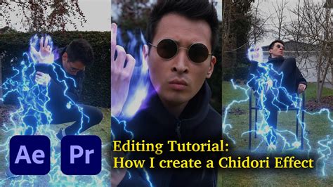 How I Create A Chidori Effect Editing Tutorial Naruto Youtube