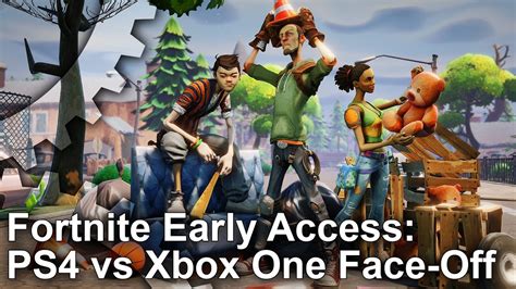 Fortnite Early Access Ps4 Pro Vs Xbox One Graphics
