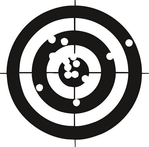 Target Crosshair Bullet Openings Free Vector Graphic On Pixabay