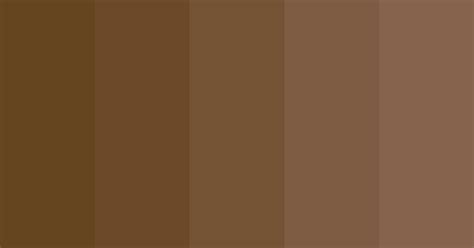 Dark Brown Gradient Color Scheme Brown