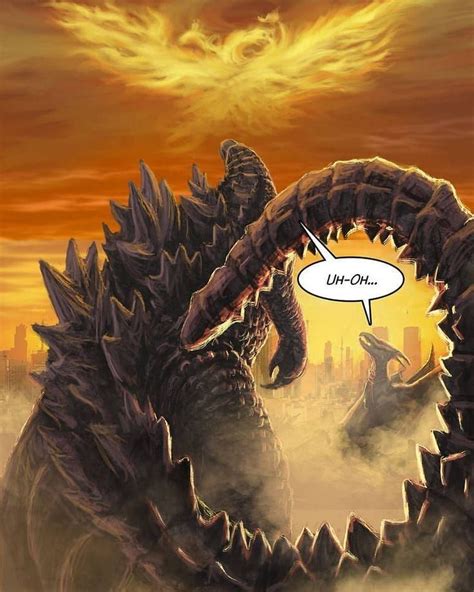 Godzilla Comics Godzilla 2014 Rei Ayanami Monster Board Kaiju Art