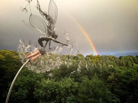 These Fantasy Wire Sculptures By Robin Wight Are From A Fairy World