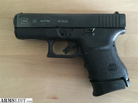 Armslist For Sale Glock 30 Gen 25 45acp Black Like New Low