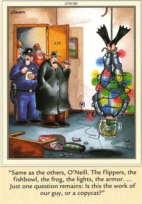 The Far Side Gary Larson Funny Christmas Cards Far Side Cartoons