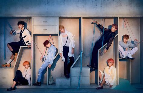 Version s shows the group in a red box with eyes, hands and cameras pointed at. BTS Unveils First Batch of Concept Photos for 'Love ...