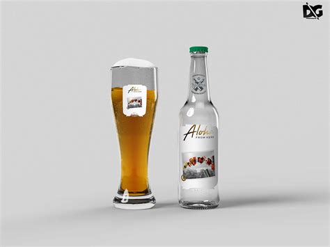 Download 360+ Best Beer Glass Mockup Templates | Free & Premium