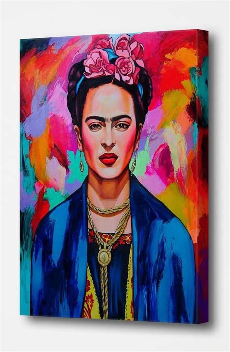 Mexican Painter Frida Kahlo Canvaspostersoil Painting Pictures