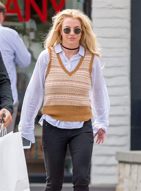 Britney Spears Out Shopping In Los Angeles Hawtcelebs