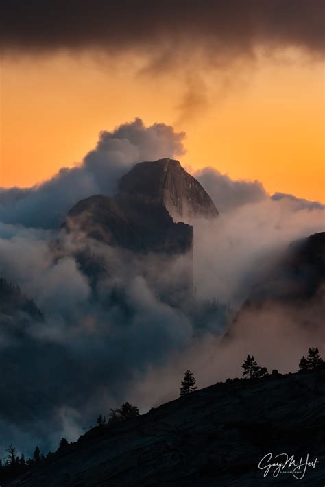 Emergence Half Dome From Olmsted Point Yosemite Eloquent Images By