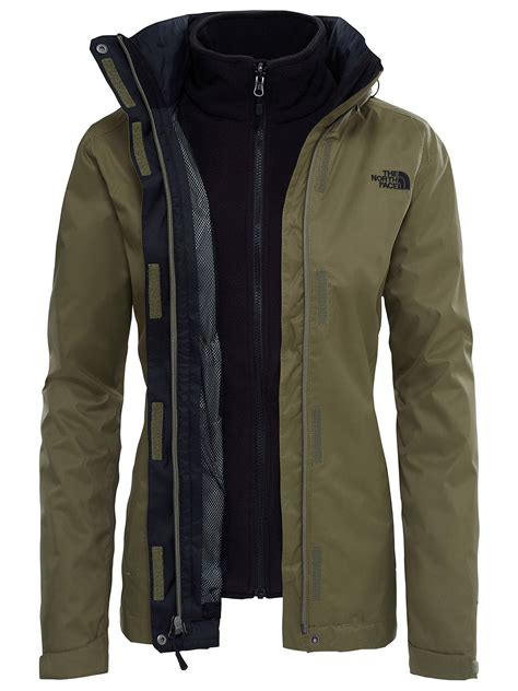 The North Face Evolve Ii Triclimate 3 In 1 Waterproof Womens Jacket At